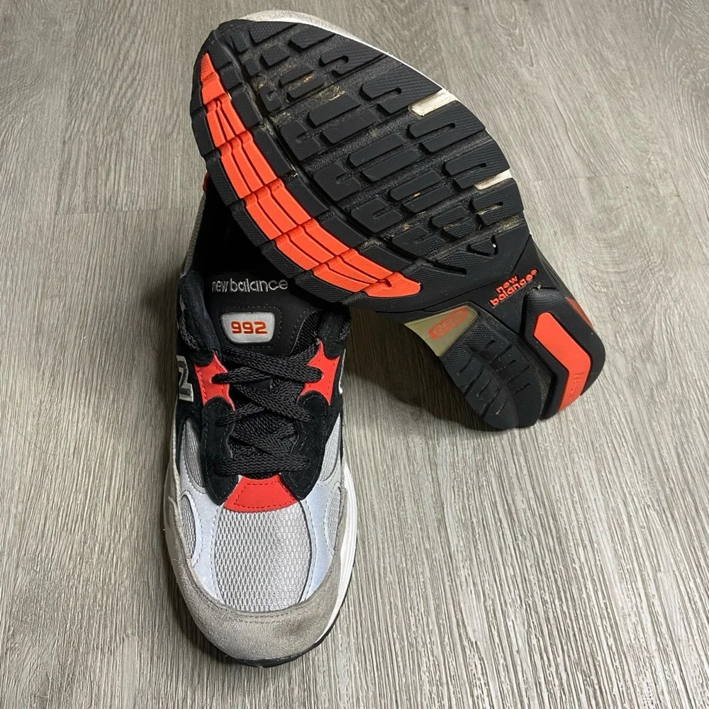 New Balance 992 x DTLR Discover & Celebrate DMV Mens Shoe Size 7 Gray Preowned - Picture 7 of 8